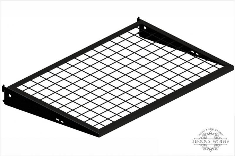 Полка с кронштейнами 406х606