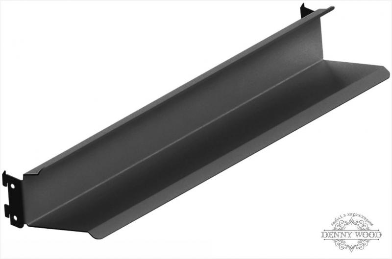 Полка для обуви MaxiCom Black 606x140x90